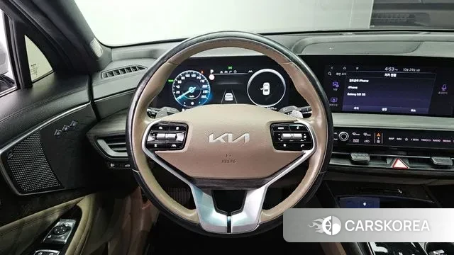 Kia K8 Hybrid 2021 Серый из Кореи, фото 4