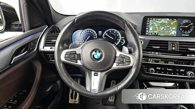 BMW X3 (G01) 2018 Черный из Кореи, фото 4