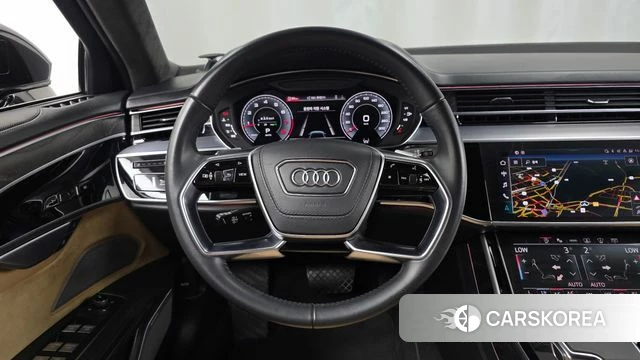 Audi A8 (D5) 2021 Черный из Кореи, фото 4