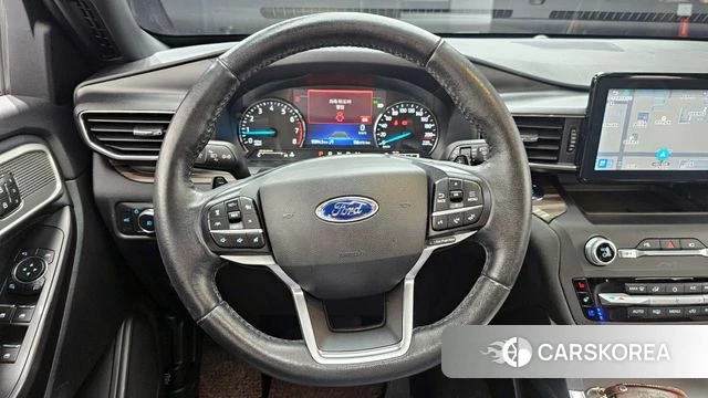Ford Explorer 6th Generation 2020 Белый из Кореи, фото 4