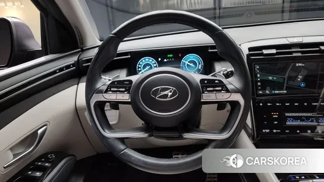 Hyundai Tucson Hybrid (NX4) 2020 Черный из Кореи, фото 4