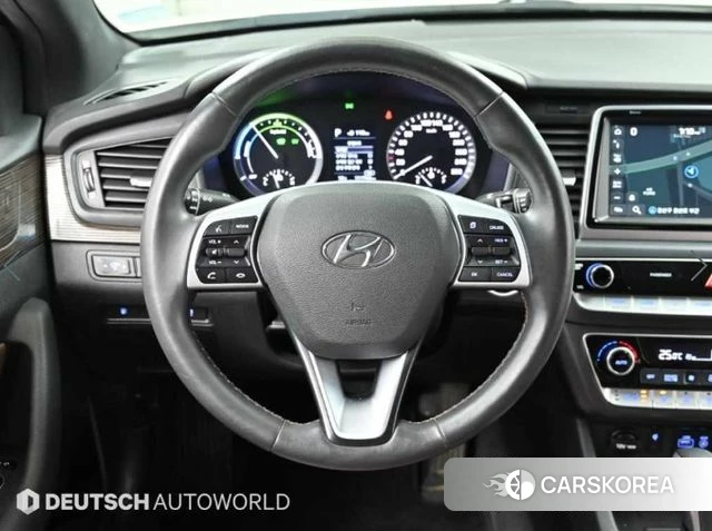 Hyundai Sonata New Rise Hybrid 2018 Белый из Кореи, фото 4