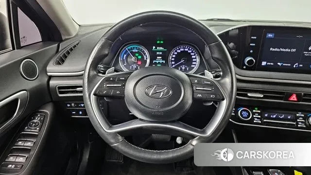 Hyundai Sonata Hybrid (DN8) 2022 Черный из Кореи, фото 4