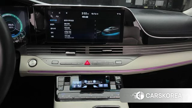 Hyundai The New Grandeur IG Hybrid 2022 Белый из Кореи, фото 4