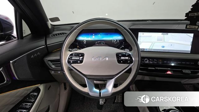 Kia K8 Hybrid 2021 Синий из Кореи, фото 4