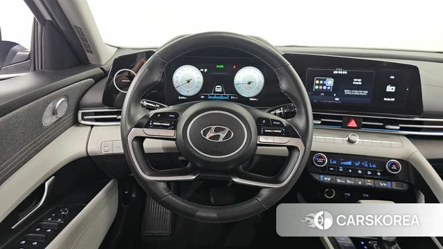 Hyundai Avante (CN7) 2021 Белый из Кореи, фото 4