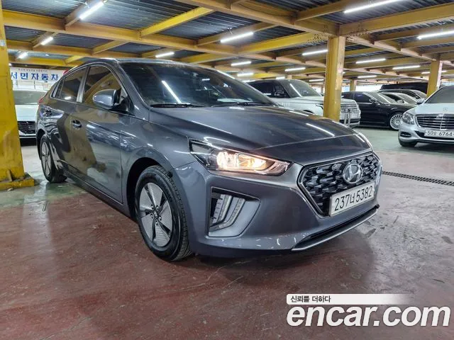Hyundai The New Ionic Hybrid 2019 Серый из Кореи, фото 4