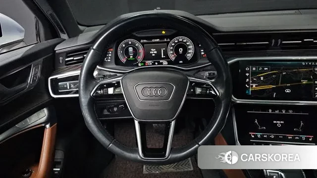 Audi A6 (C8) 2020 Серебристо-серый из Кореи, фото 4