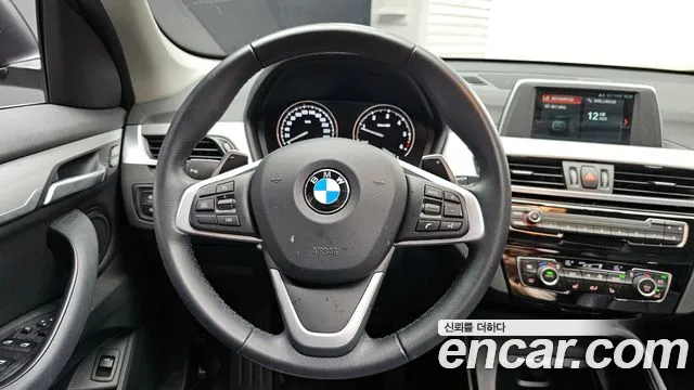 BMW X1 (F48) 2020 Черный из Кореи, фото 4