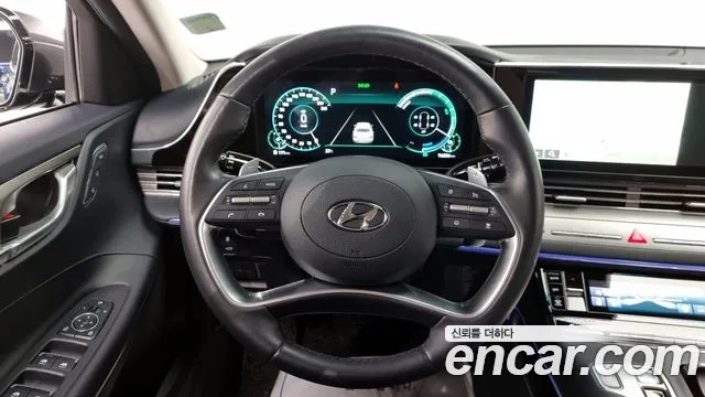 Hyundai The New Grandeur IG Hybrid 2021 Серый из Кореи, фото 4