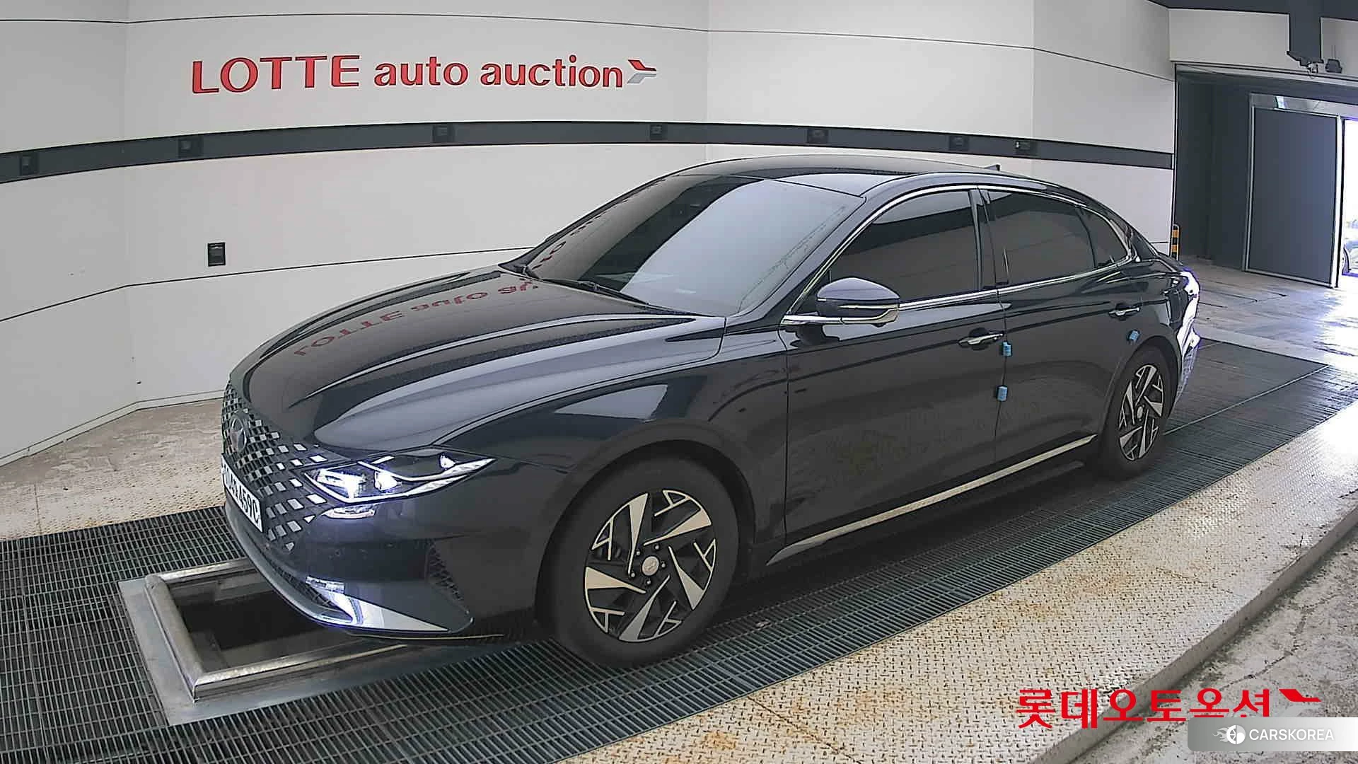 Hyundai Grandeur Hybrid 2020 Oxford Blue из Кореи, фото 4