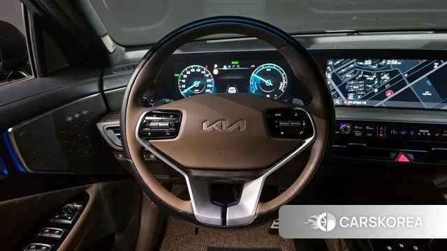 Kia K8 Hybrid 2021 Черный из Кореи, фото 4
