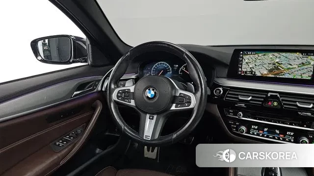 BMW 5 Series (G30) 2019 Синий из Кореи, фото 4