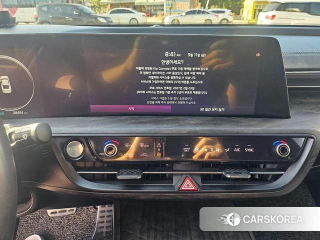 Kia K8 Hybrid 2022 Черный из Кореи, фото 4