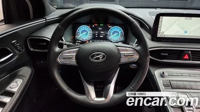 Hyundai The New Santa Fe 2021 Белый из Кореи, фото 4