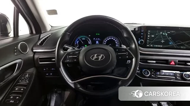 Hyundai Sonata Hybrid (DN8) 2019 Белый из Кореи, фото 4