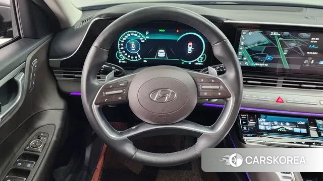Hyundai The New Grandeur IG Hybrid 2020 Черный из Кореи, фото 4