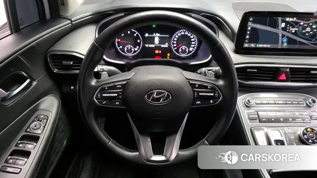 Hyundai The New Santa Fe 2022 Белый из Кореи, фото 4