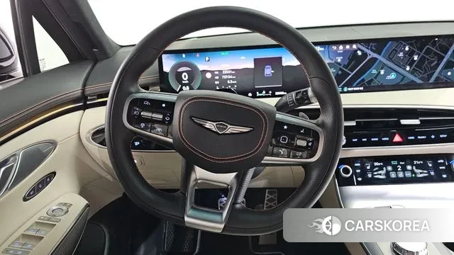 Genesis GV70 2024 Синий из Кореи, фото 4