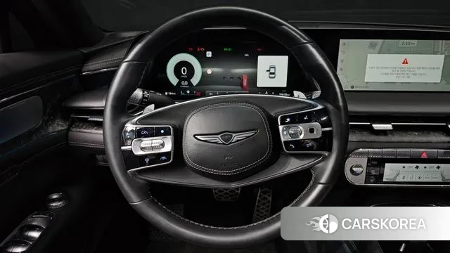 Genesis G90 (RS4) 2022 Черный из Кореи, фото 4