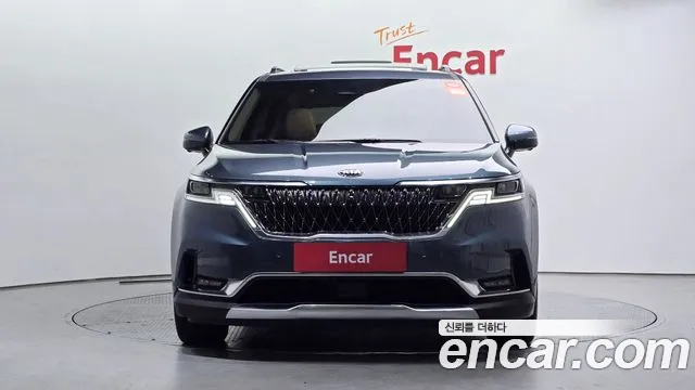 Kia Carnival 4th generation 2020 Небесно-голубой из Кореи, фото 4