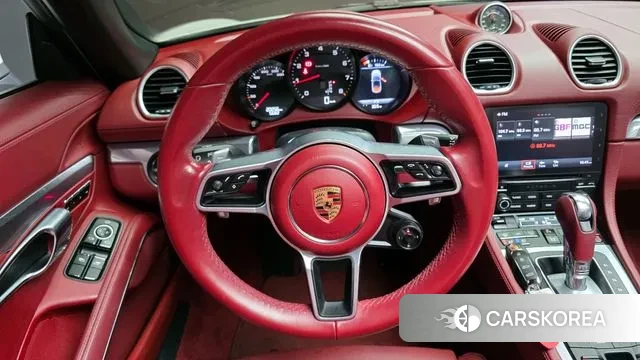 Porsche 718 Boxster 2022 Серебристо-серый из Кореи, фото 4