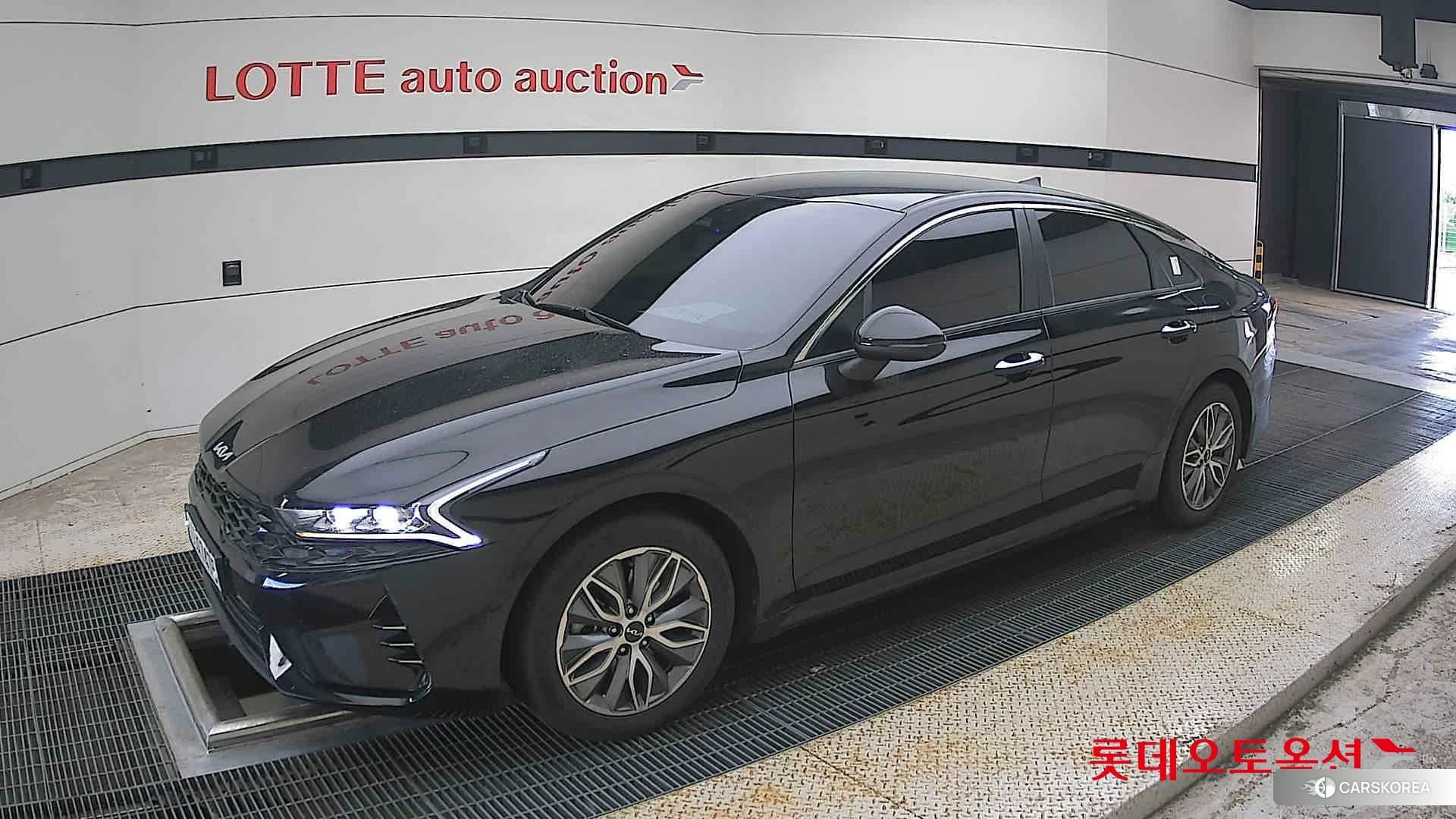Kia K5 Hybrid 2022 Aurora Black Pearl из Кореи, фото 4