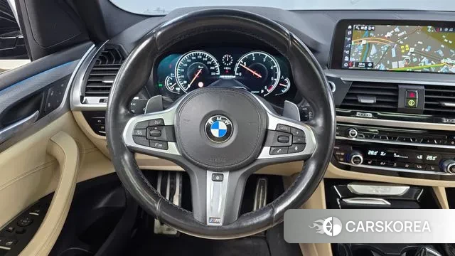 BMW X3 (G01) 2018 Синий из Кореи, фото 4