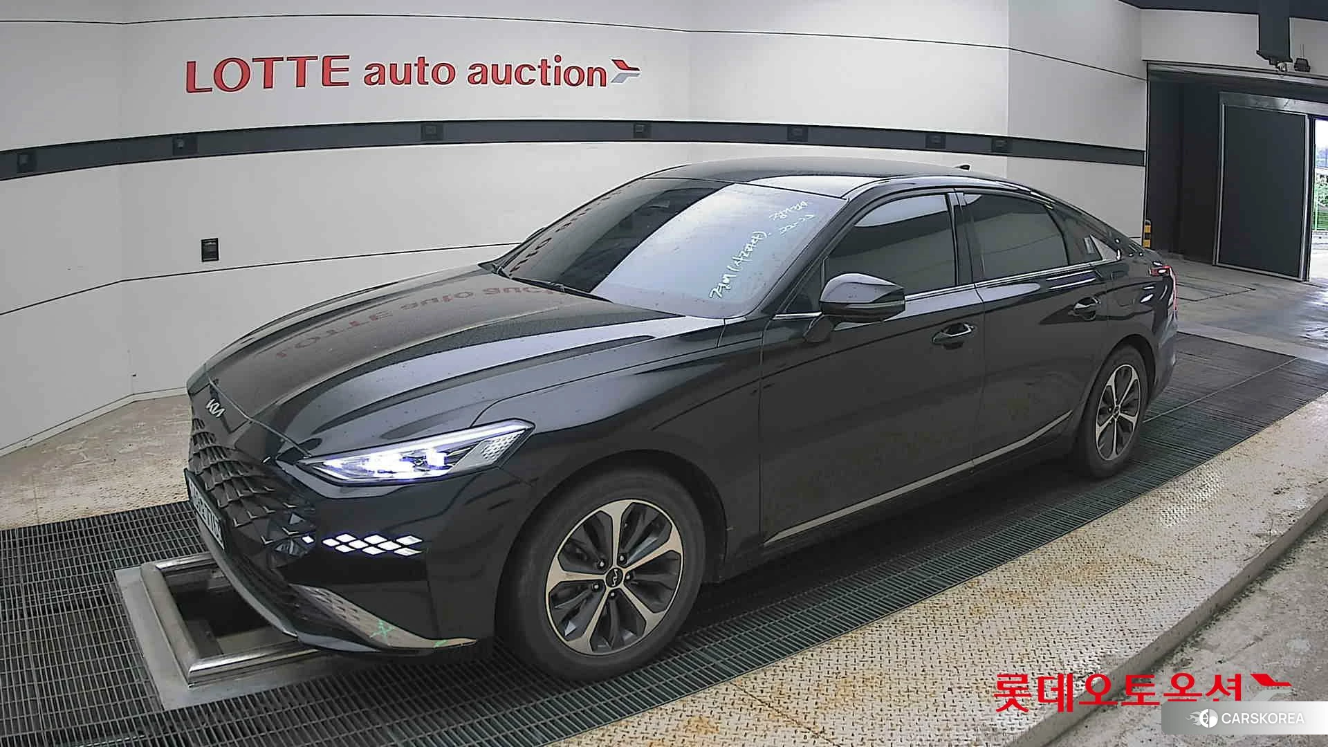 Kia K8 Hybrid 2023 Aurora Black Pearl из Кореи, фото 4