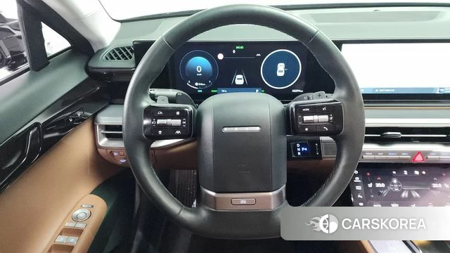 Hyundai Grandeur Hybrid (GN7) 2024 Черный из Кореи, фото 4