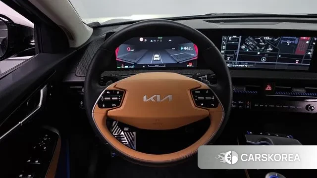 Kia EV6 2022 Черный из Кореи, фото 4