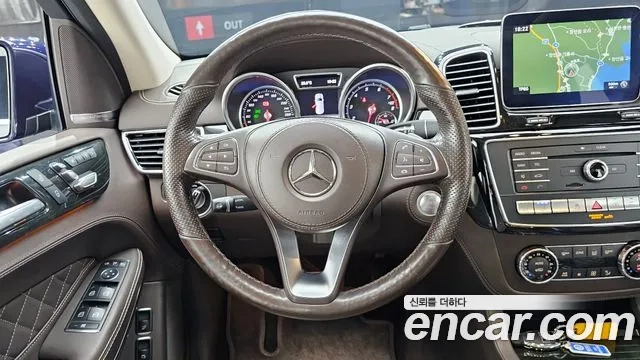 Mercedes-Benz GLS - Class X166 2019 Синий из Кореи, фото 4