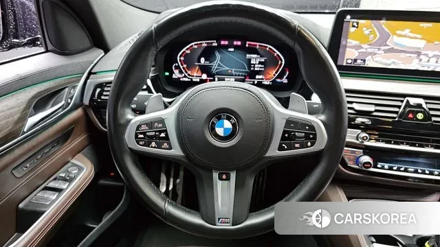 BMW 6 Series GT (G32) 2020 Черный из Кореи, фото 4