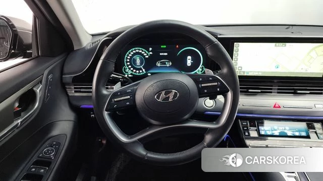 Hyundai The New Grandeur IG Hybrid 2021 Серый из Кореи, фото 4
