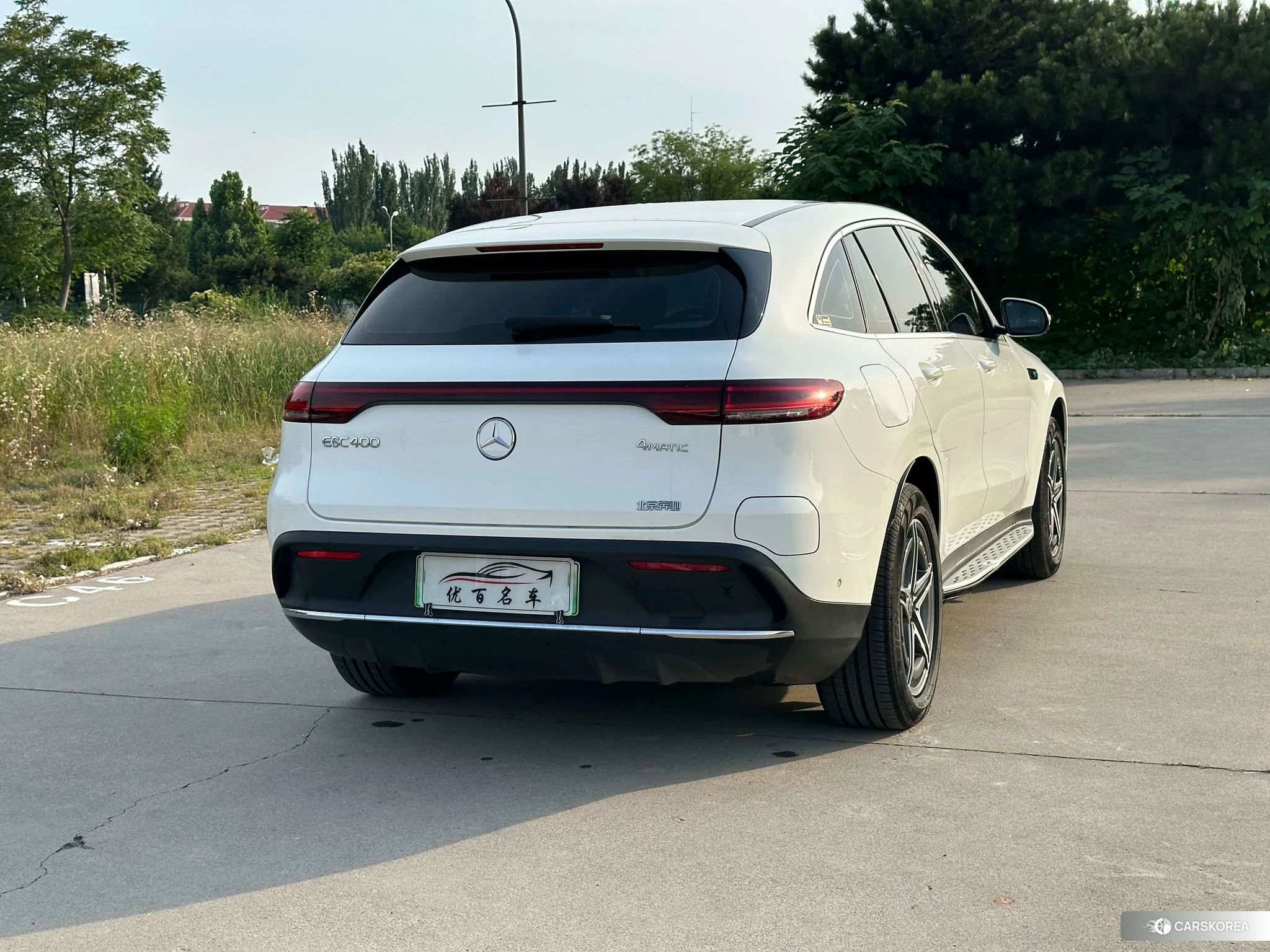 Mercedes-Benz EQC 2021 Белый из Китая, фото 4