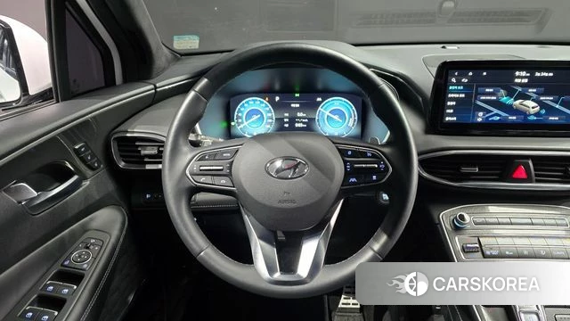 Hyundai The New Santa Fe 2023 Белый из Кореи, фото 4