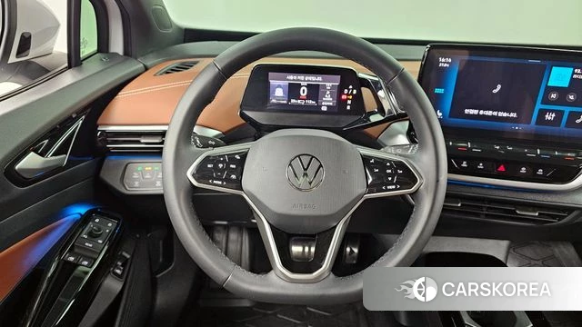 Volkswagen ID.4 2023 Белый из Кореи, фото 4