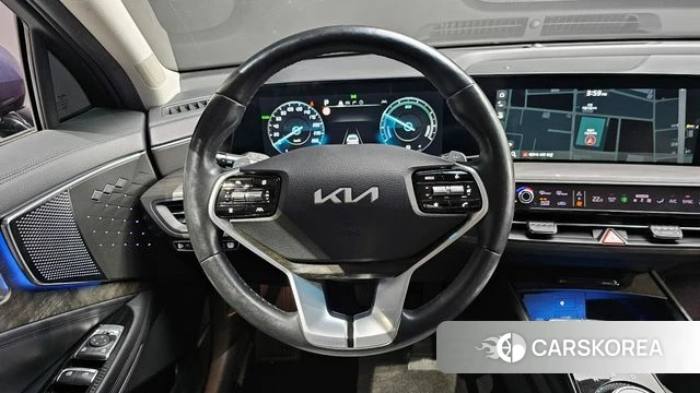 Kia K8 Hybrid 2022 Синий из Кореи, фото 4