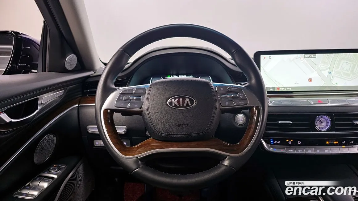 Kia More K9 2018 Синий из Кореи, фото 4