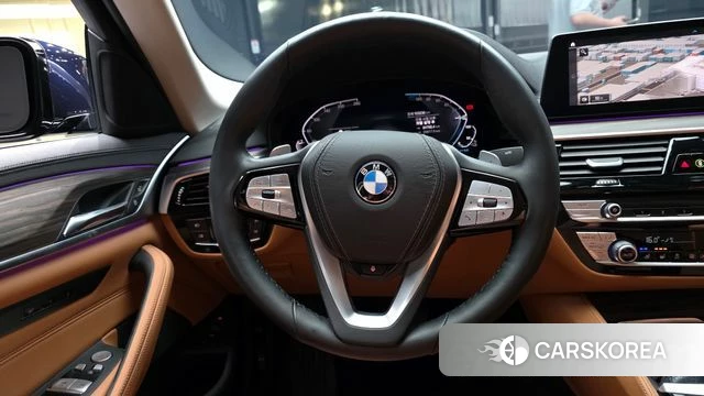 BMW 5 Series (G30) 2019 Синий из Кореи, фото 4