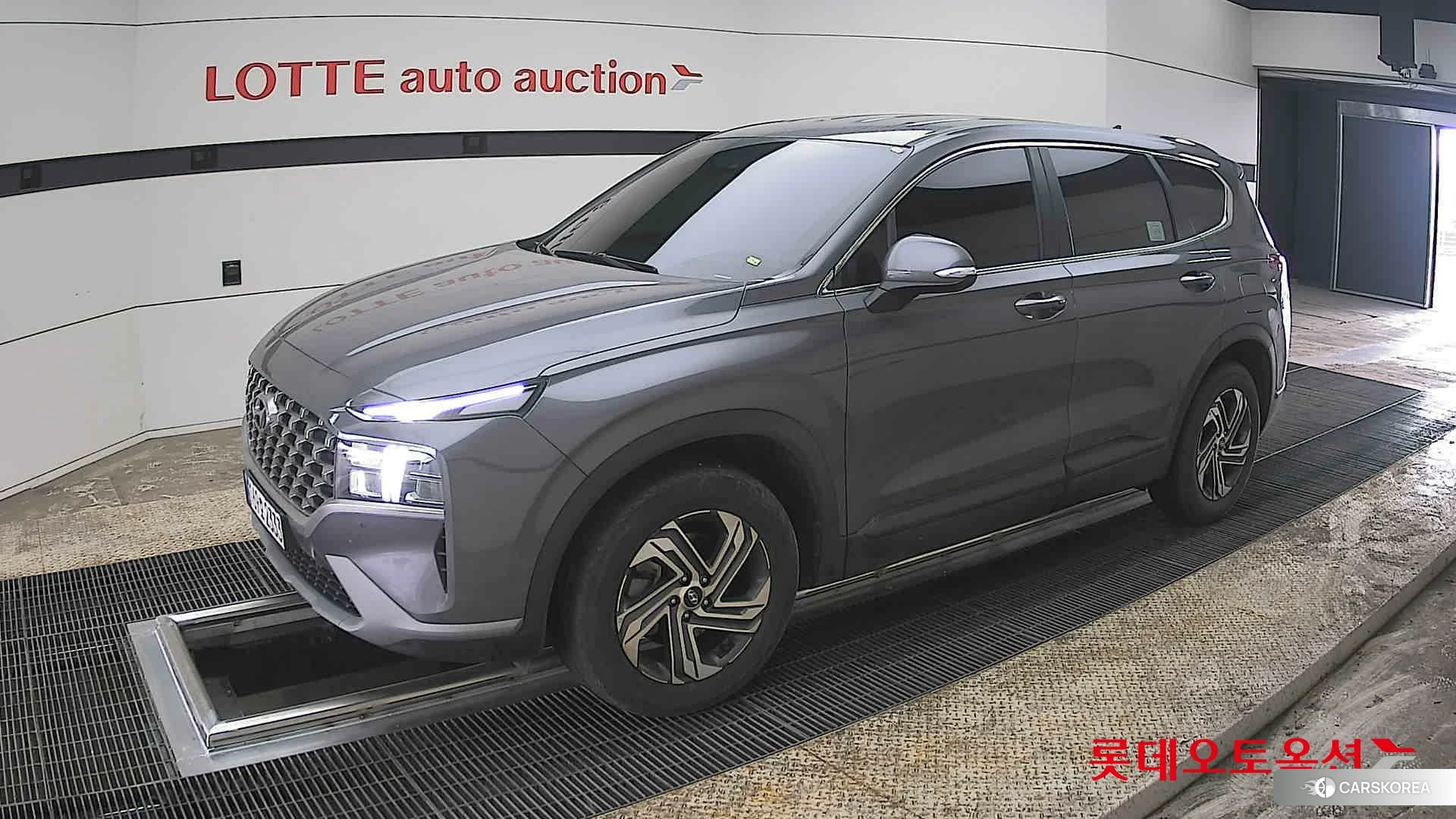 Hyundai Santa Fe 2022 Magnetic Grey Metallic из Кореи, фото 4