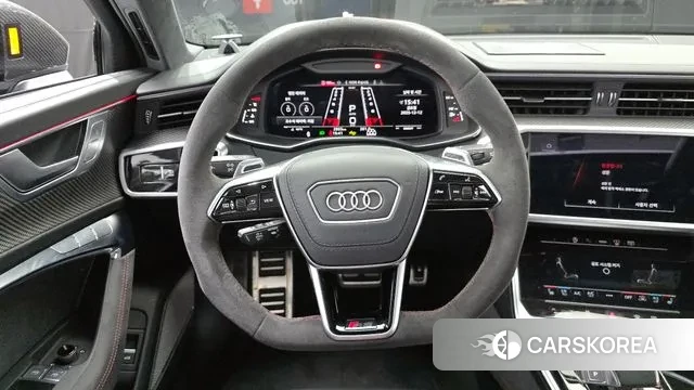 Audi RS6 (C8) 2025 Серебристо-серый из Кореи, фото 4
