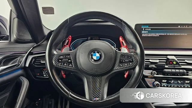 BMW 5 Series (G30) 2021 Черный из Кореи, фото 4