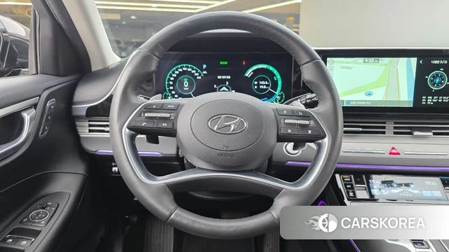 Hyundai The New Grandeur IG Hybrid 2021 Серый из Кореи, фото 4