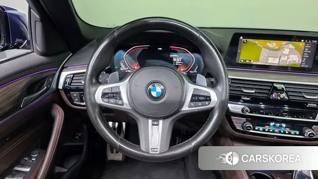 BMW 5 Series (G30) 2020 Синий из Кореи, фото 4