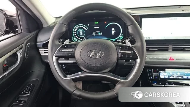 Hyundai The New Grandeur IG Hybrid 2022 Черный из Кореи, фото 4