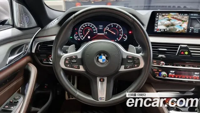 BMW 5 Series (G30) 2019 Синий из Кореи, фото 4