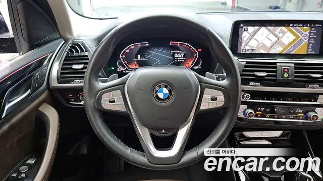 BMW X3 (G01) 2020 Синий из Кореи, фото 4