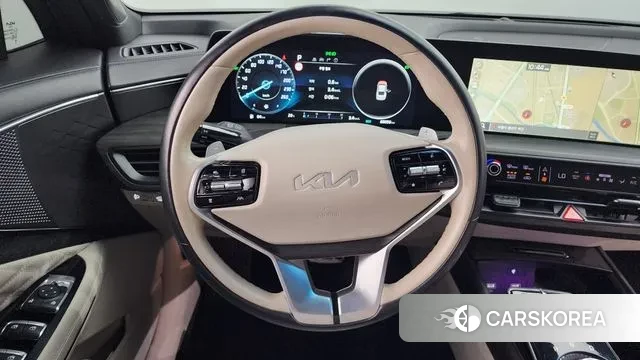 Kia K8 Hybrid 2021 Белый из Кореи, фото 4