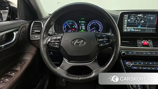 Hyundai Grandeur IG Hybrid 2018 Черный из Кореи, фото 4